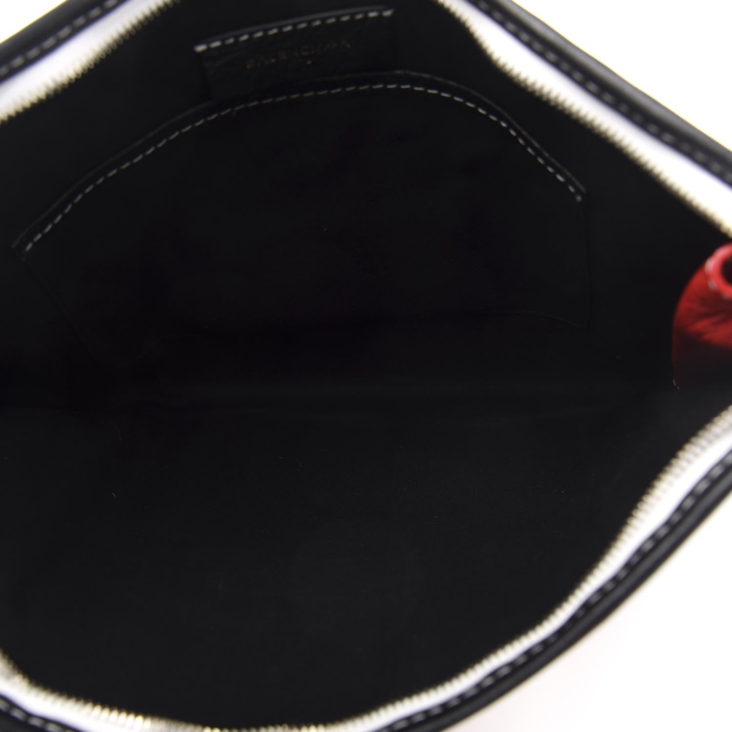Balenciaga Agneau Arena Multicolore Bazar Pouch Rose Gris White Black Rouge 5 of 9
