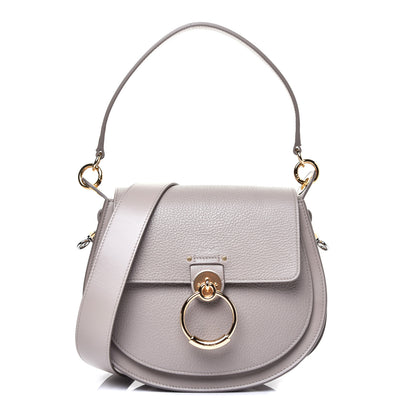 Chloe Calfskin Large Tess Bag Motty Grey 1 of 11