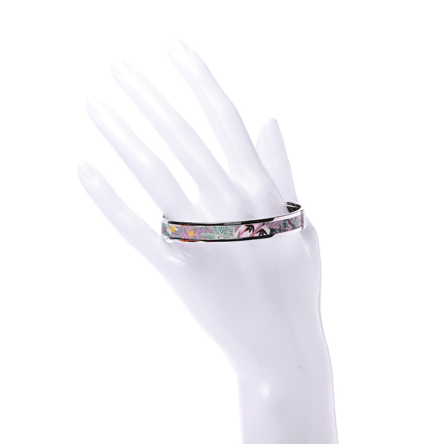 Enamel Dans un Jardin Anglais Printed Bracelet 62 Baroque