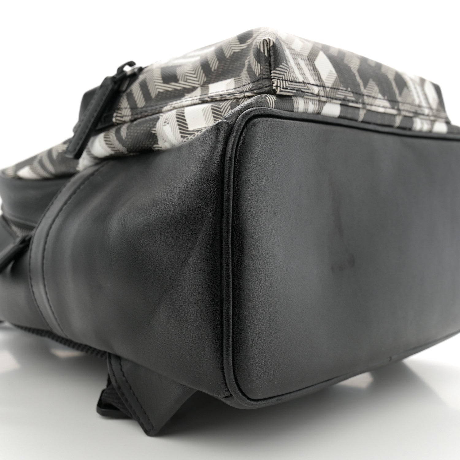 MCM Cubic Monogram Medium Backpack Black White 1656470 – FASHIONPHILE