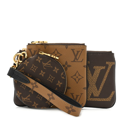 Louis Vuitton Reverse Monogram Giant Trio Pouch 1 of 14