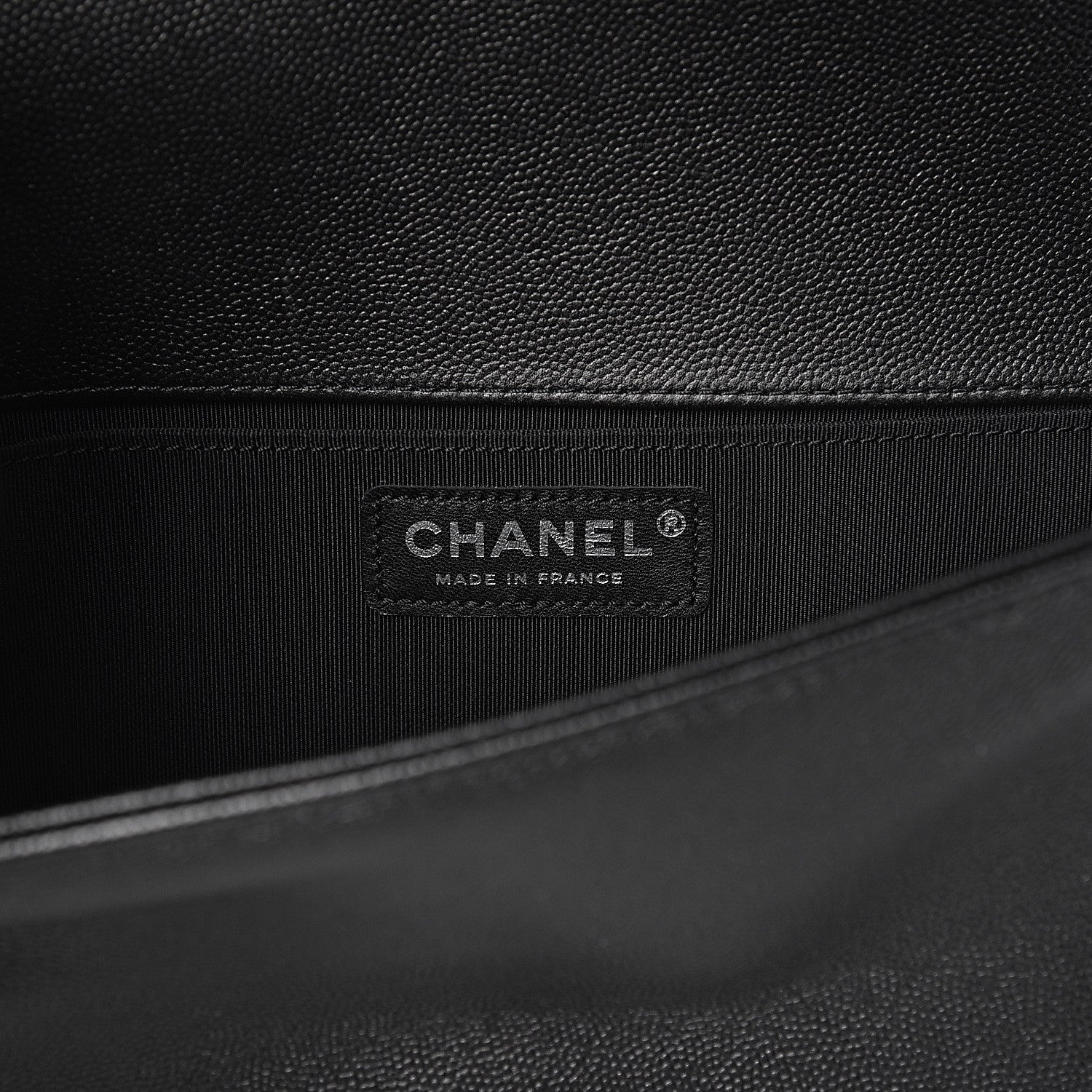 Chanel Caviar Quilted Medium Boy Flap So Black 6 of 13