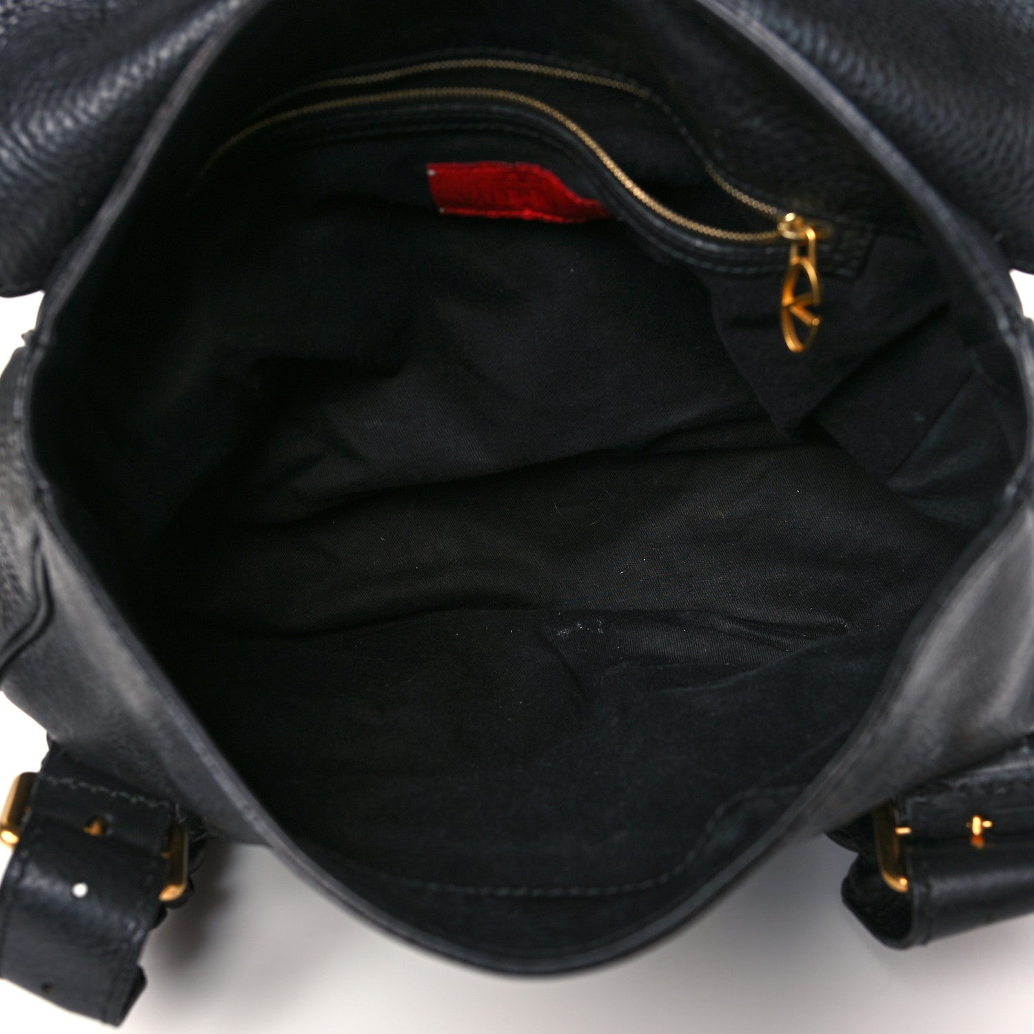 Valentino Garavani Calfskin Large Histoire Black 4 of 8