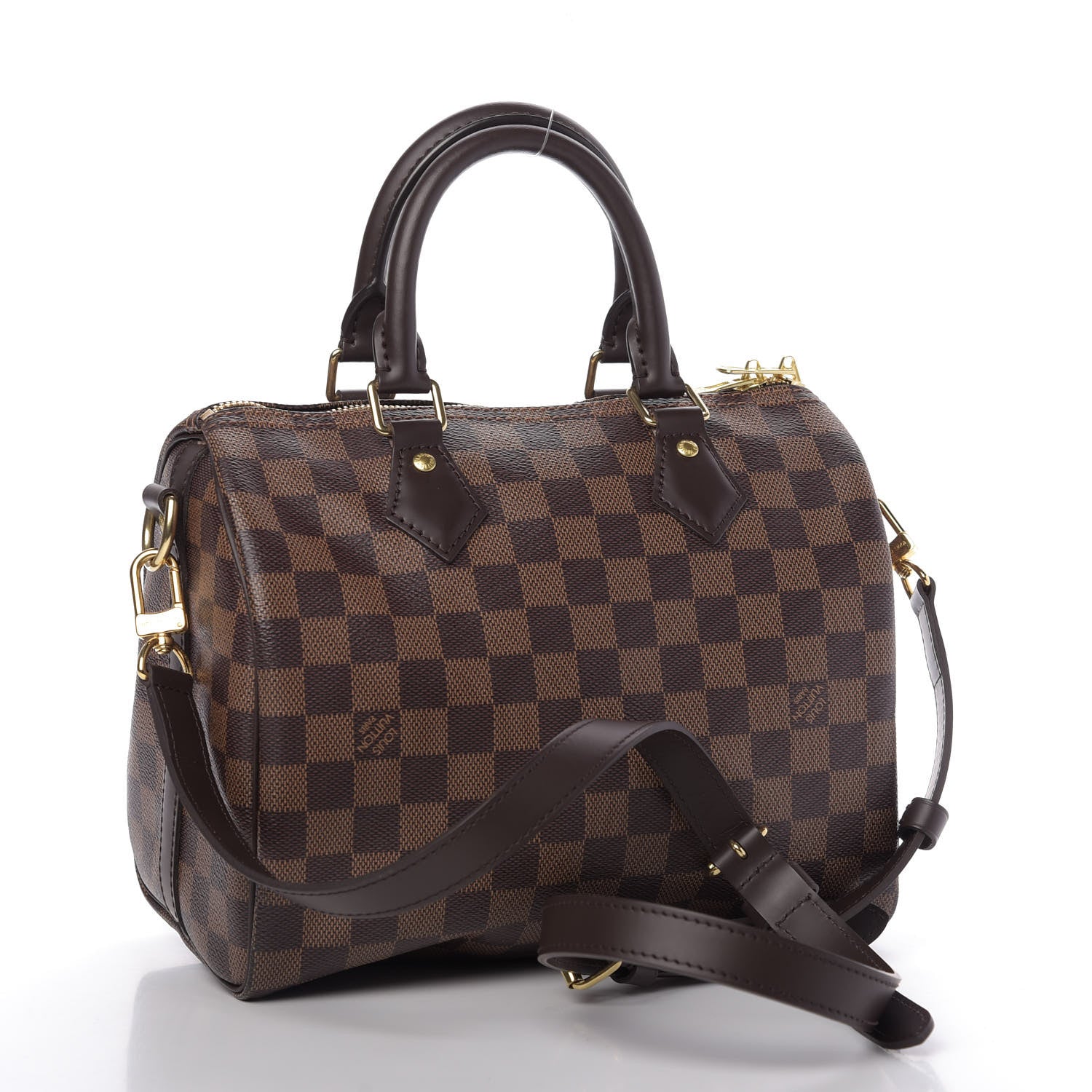 Louis Vuitton Damier Ebene Speedy Bandouliere 25 3 of 9
