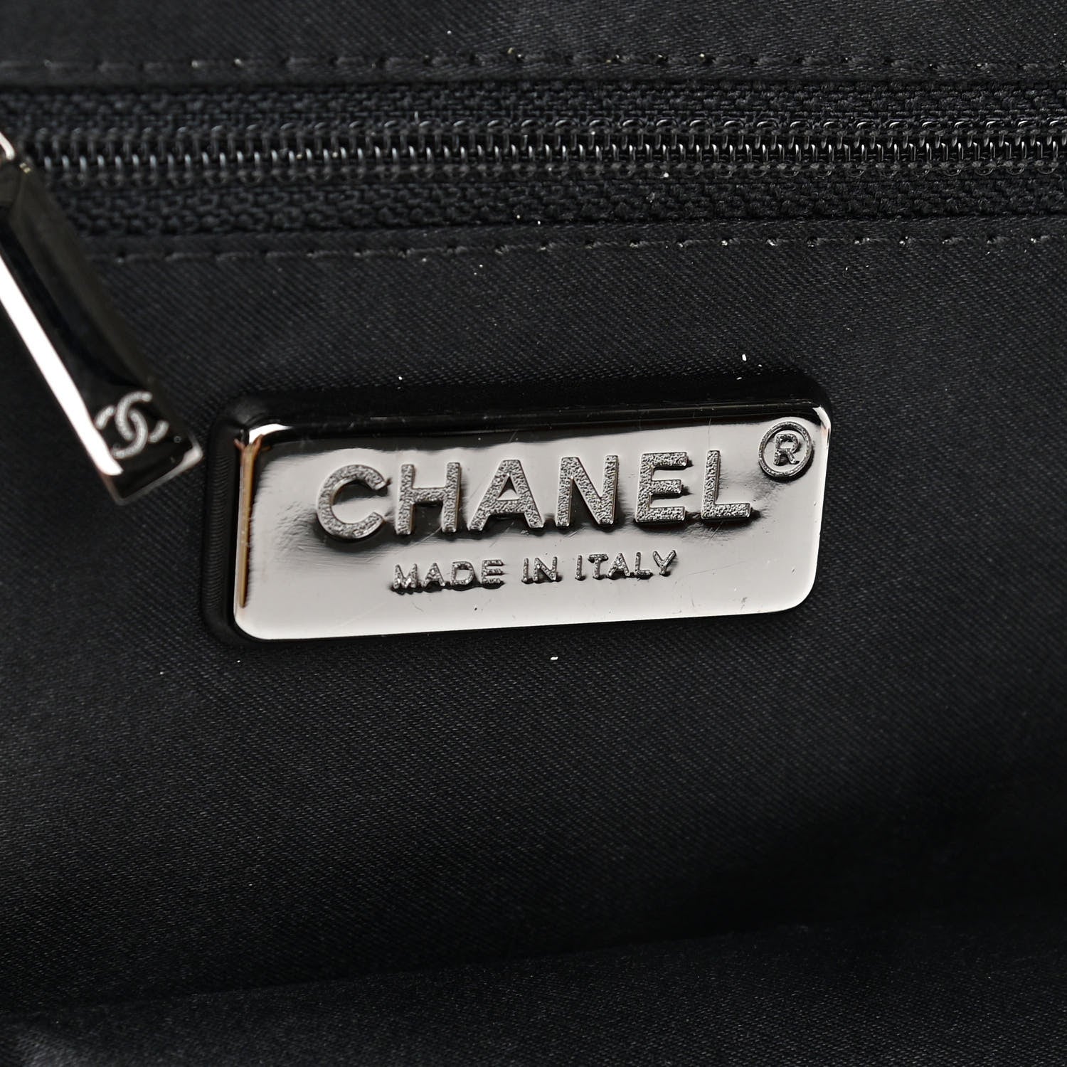 Chanel Lambskin Embroidered Frame Bag Black 6 of 13