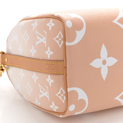 Louis Vuitton Monogram Giant By The Pool Speedy Bandouliere 25 Brume 10 of 11