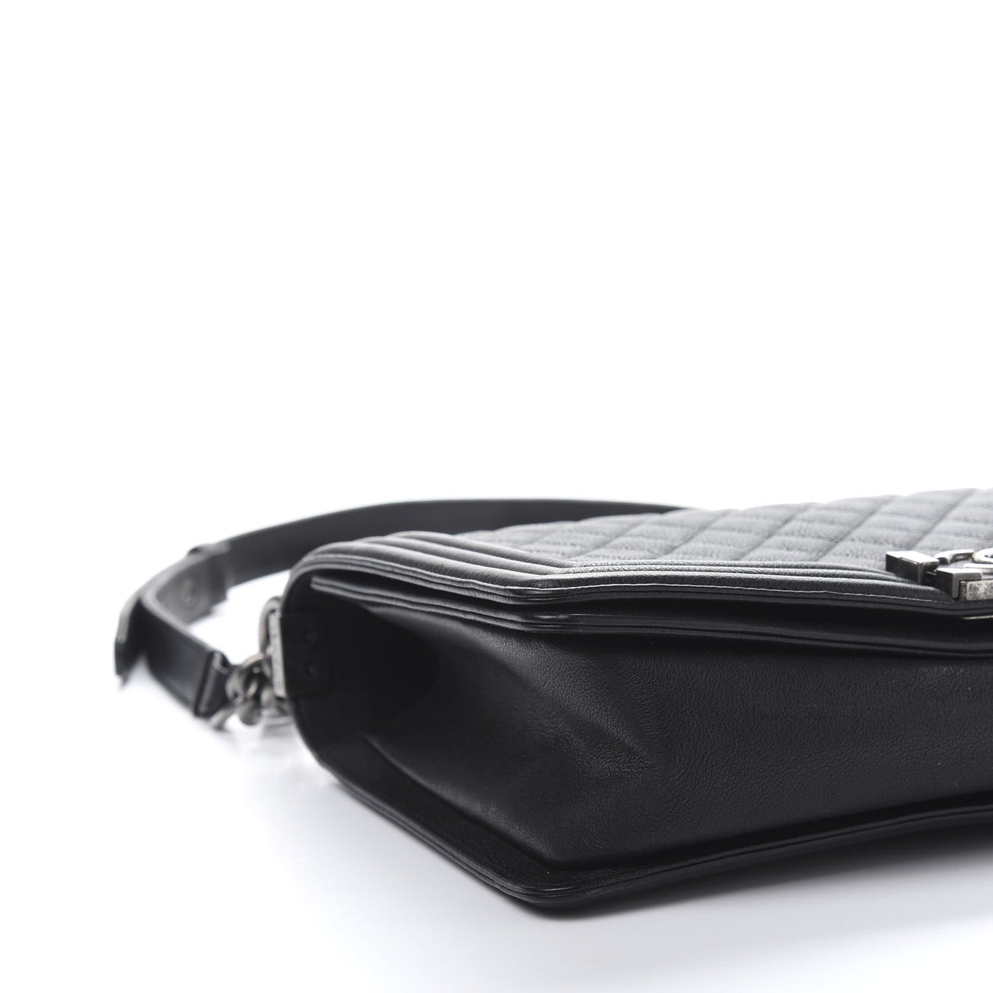 Caviar Quilted New Medium Boy Flap Black