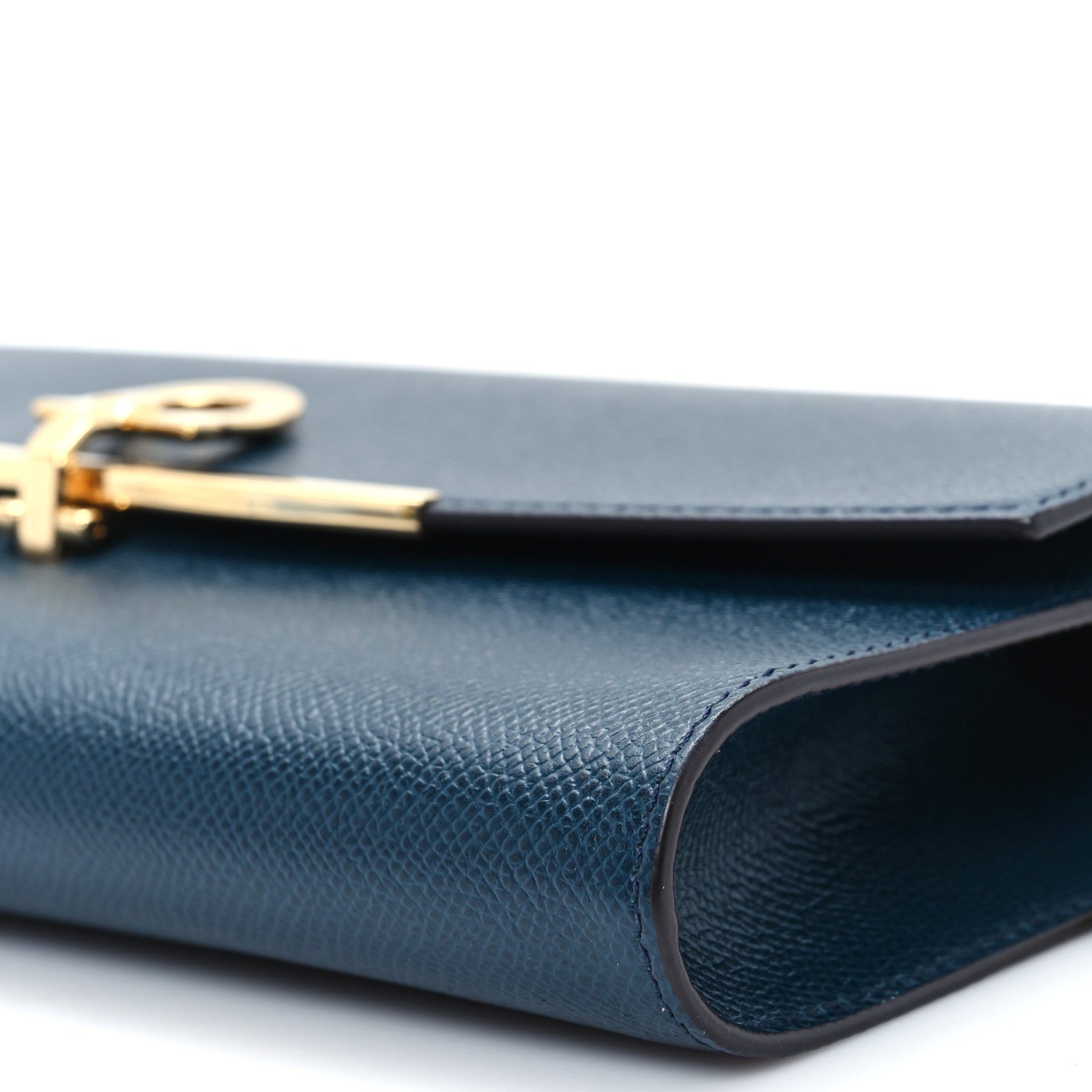 Salvatore Ferragamo Printed Calfskin Gancini Icona Mini Bag Blue 10 of 10