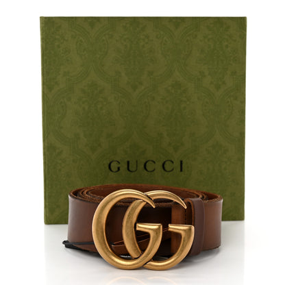 Gucci Faded Calfskin Double G 40mm Belt 115 46 Cuir 6 of 6