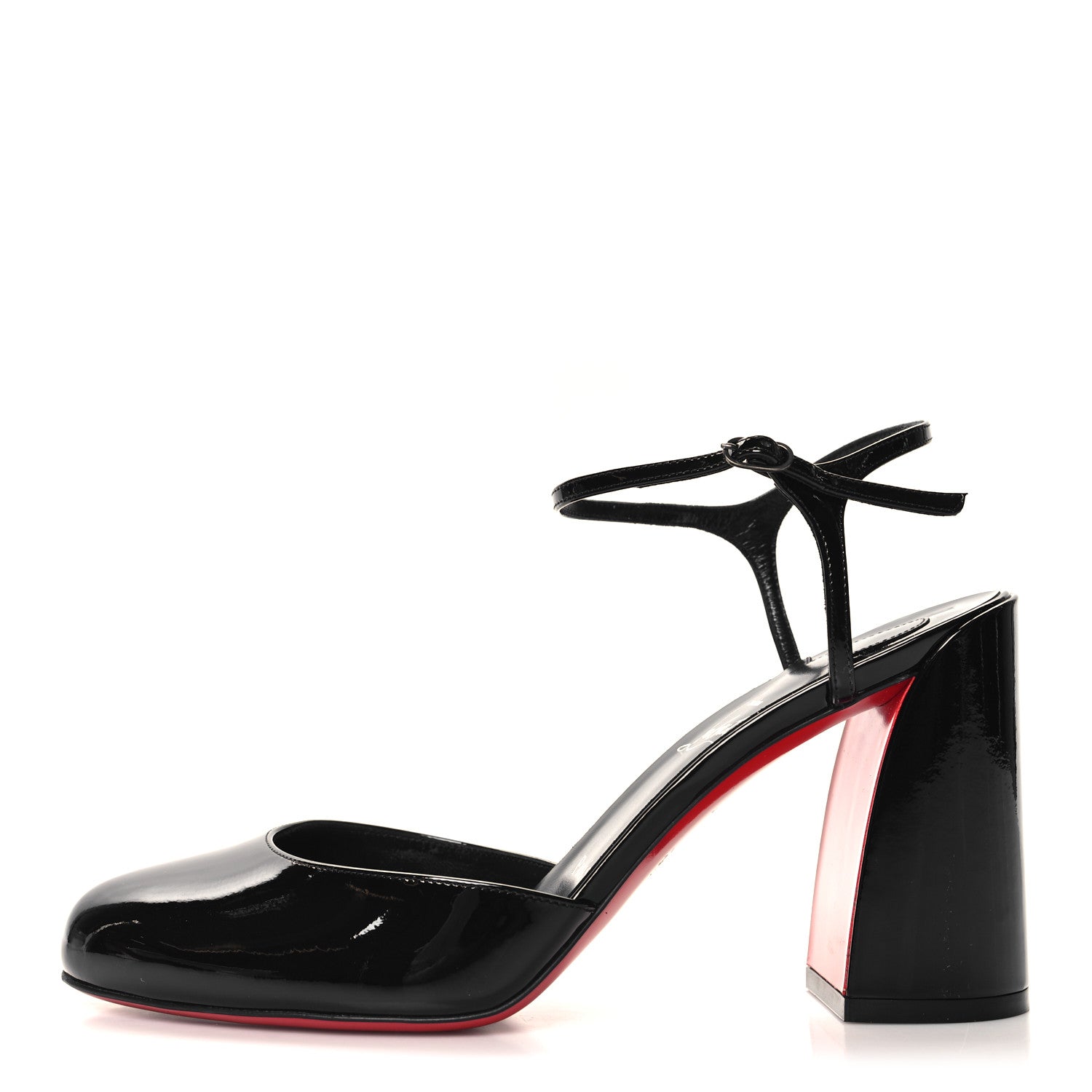 Christian Louboutin Patent Jane 85 Pumps 39.5 Black 1 of 7