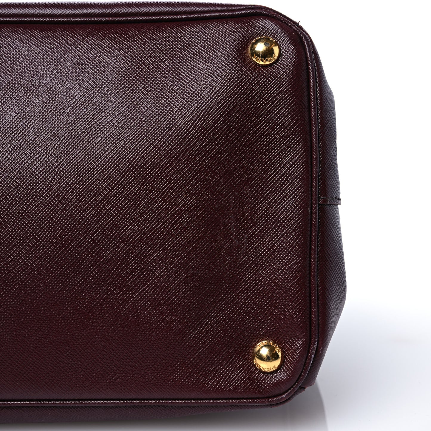 Saffiano Lux Extra Large Galleria Double Zip Tote Cherry
