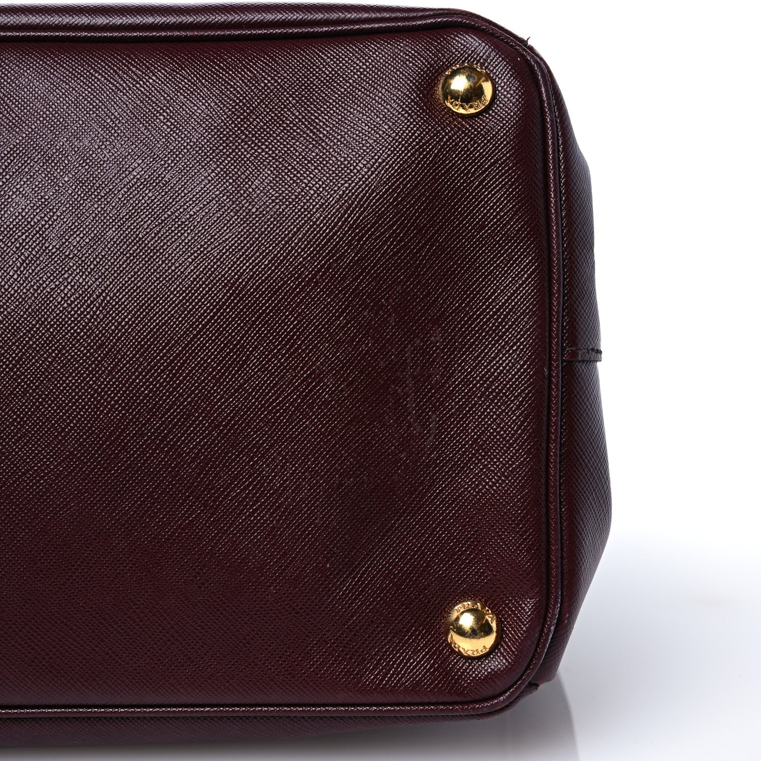 Prada Saffiano Lux Extra Large Galleria Double Zip Tote Cherry 14 of 17