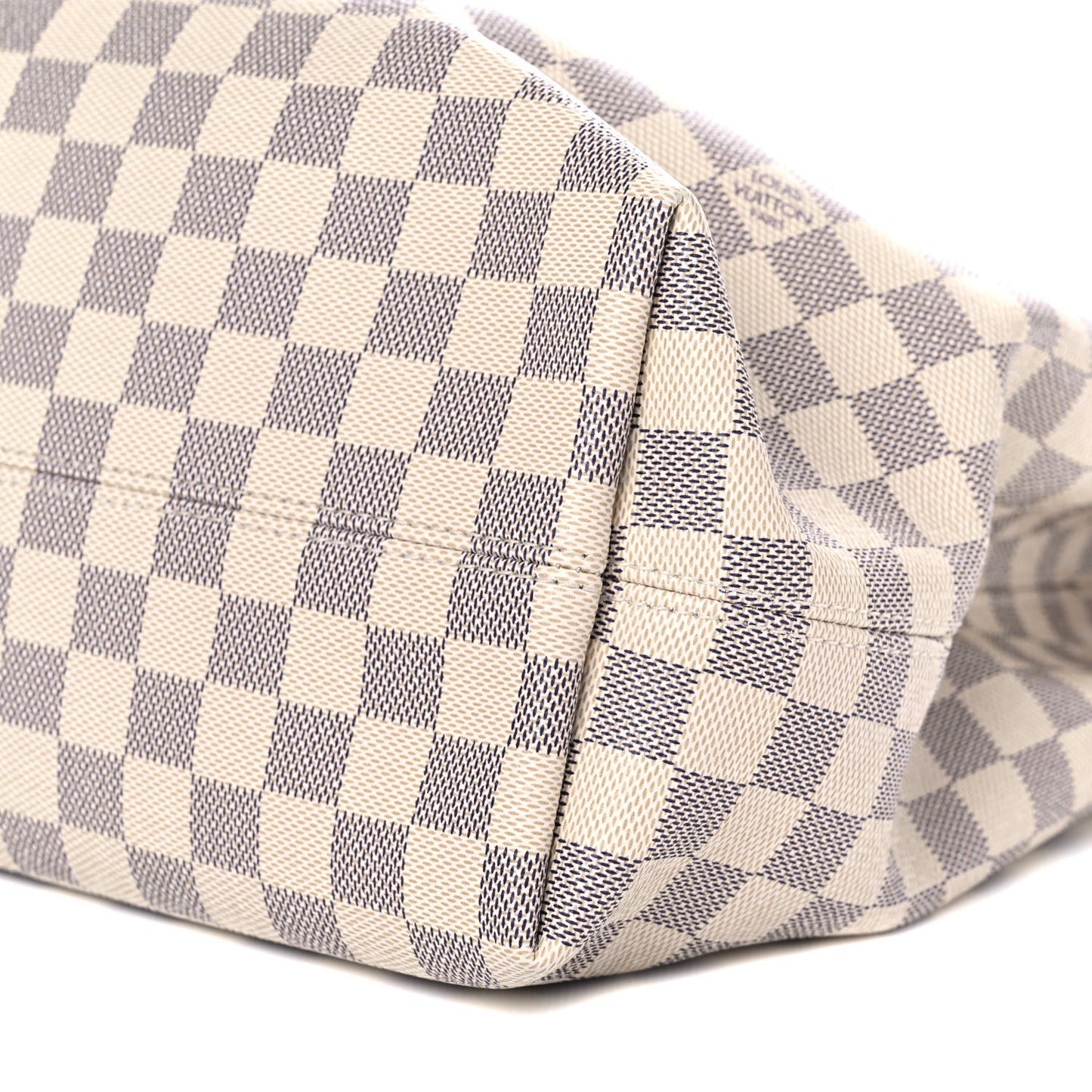 Damier Azur Graceful MM Rose Ballerine