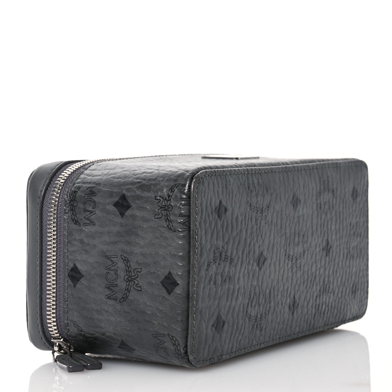 MCM Visetos Vanity Case Grey 4 of 19