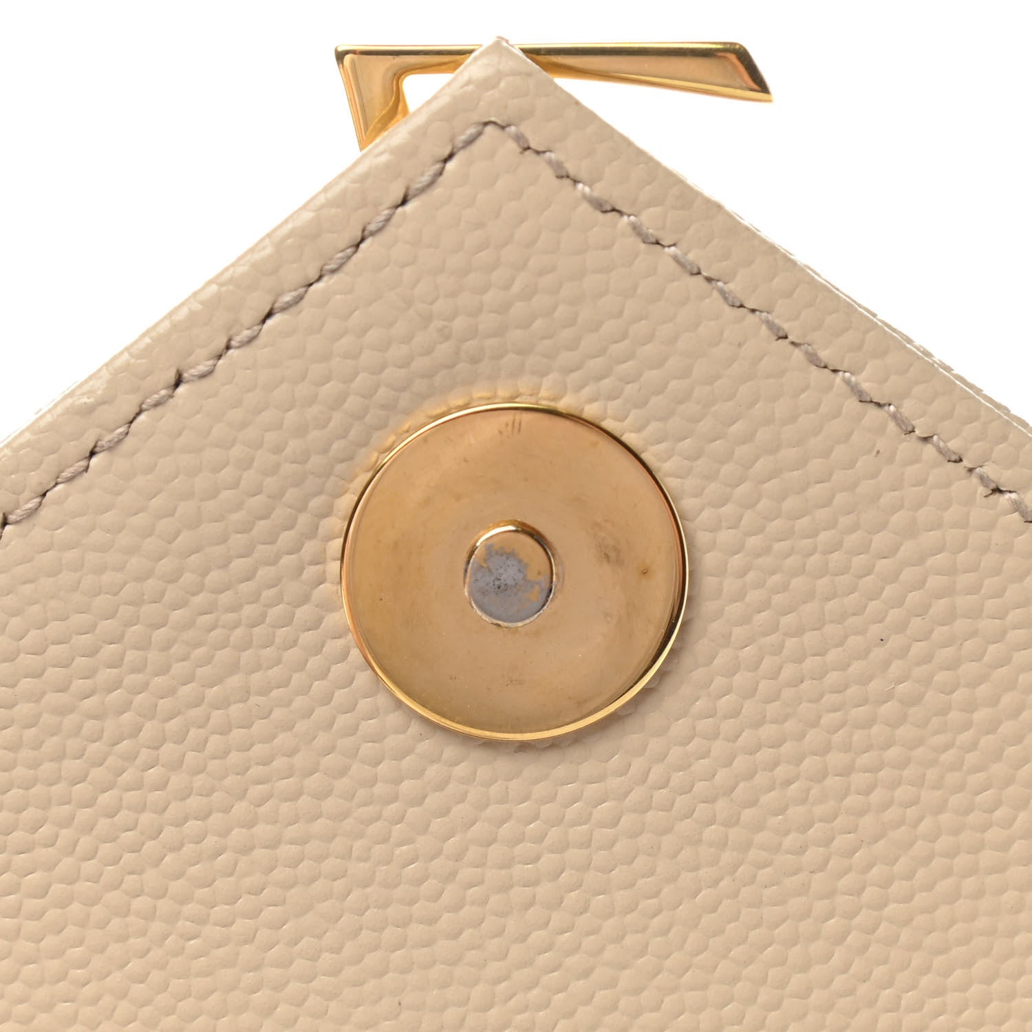 Saint Laurent Grain De Poudre Matelasse Chevron Large Monogram Satchel Dark Beige 12 of 14