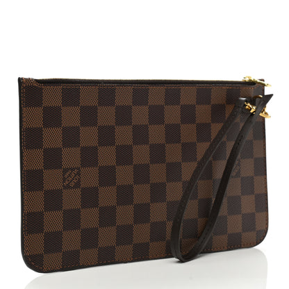 Louis Vuitton Damier Ebene Neverfull MM GM Pochette 3 of 7