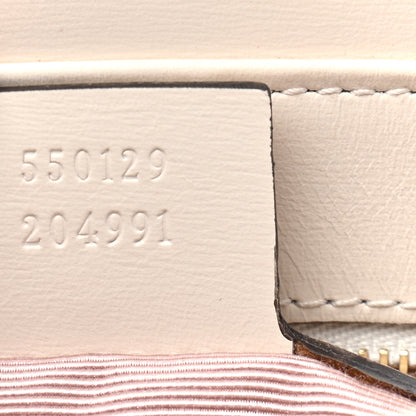 Gucci Calfskin Small Arli Flap Shoulder Bag Mystic White 7 of 9