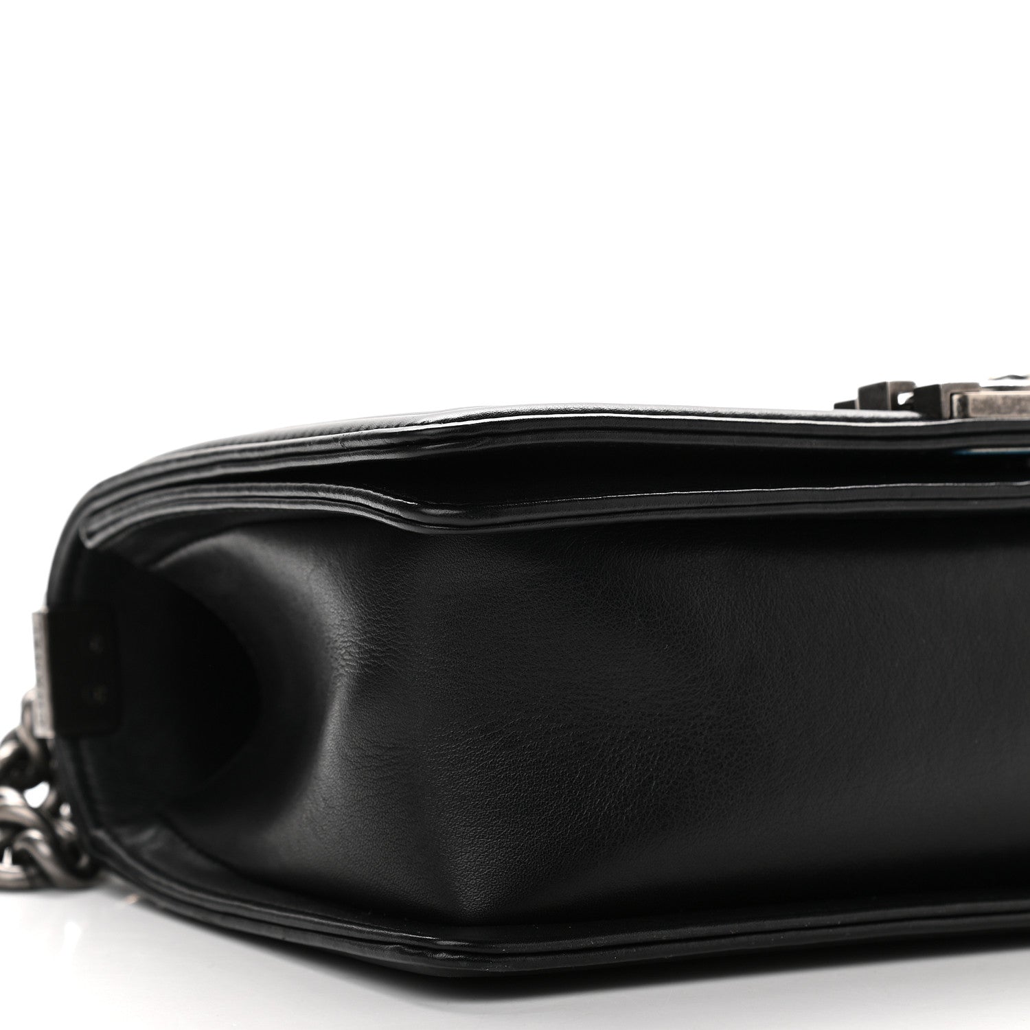 Chanel Calfskin Quilted Medium Boy Flap Black 8 of 9