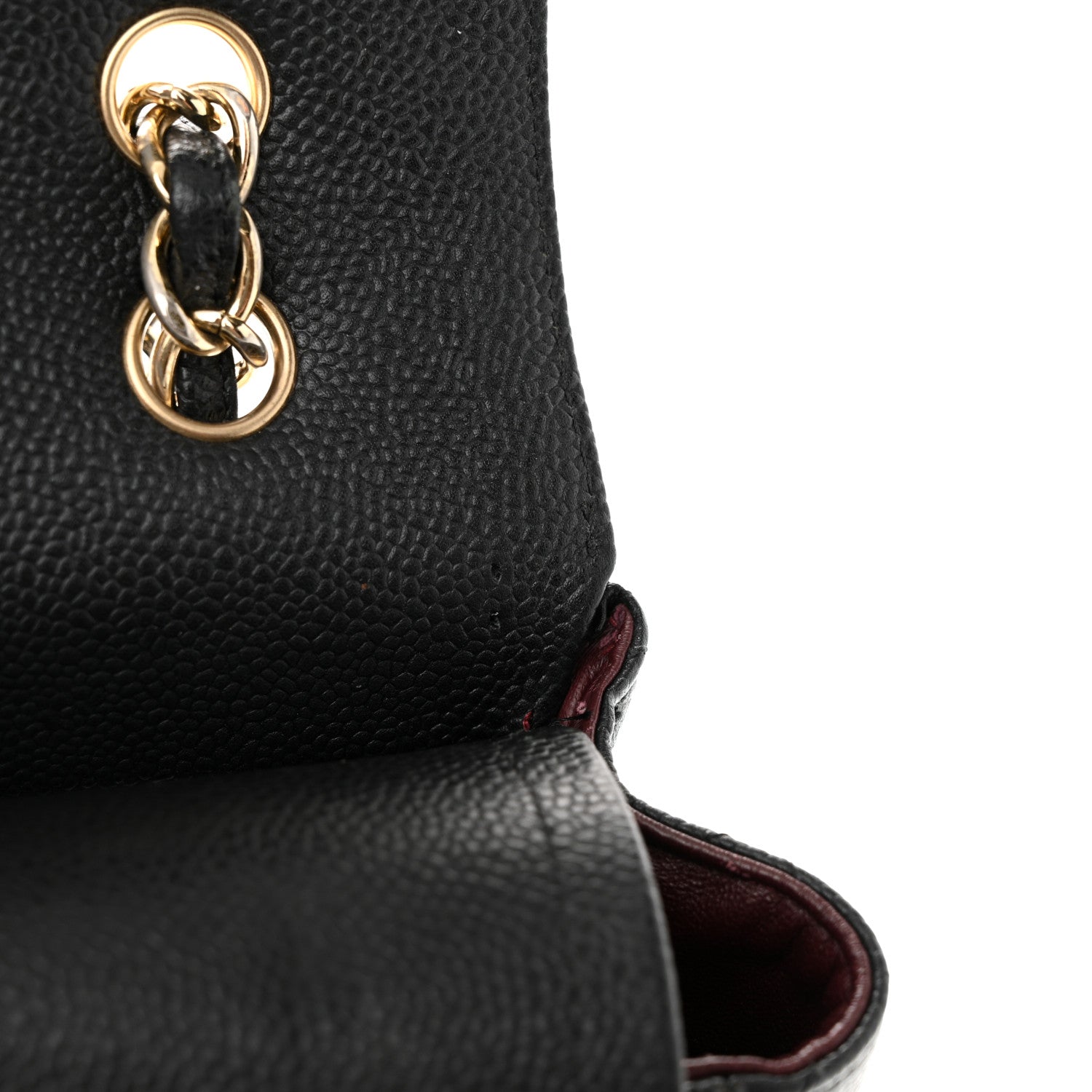 Chanel Caviar Quilted Maxi Double Flap Black 19 of 22