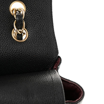 Chanel Caviar Quilted Maxi Double Flap Black 19 of 22