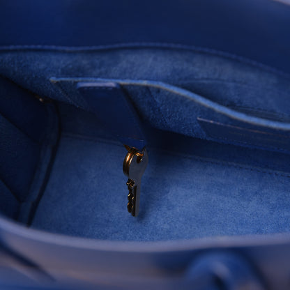 Saint Laurent Calfskin Nano Sac De Jour Royal Blue 9 of 10