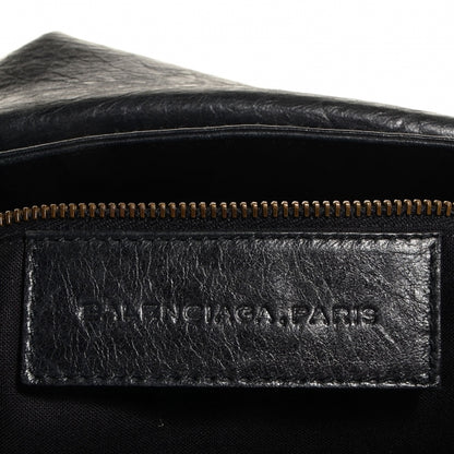 Balenciaga Chevre Classic Hardware Flat Messenger Black 8 of 12