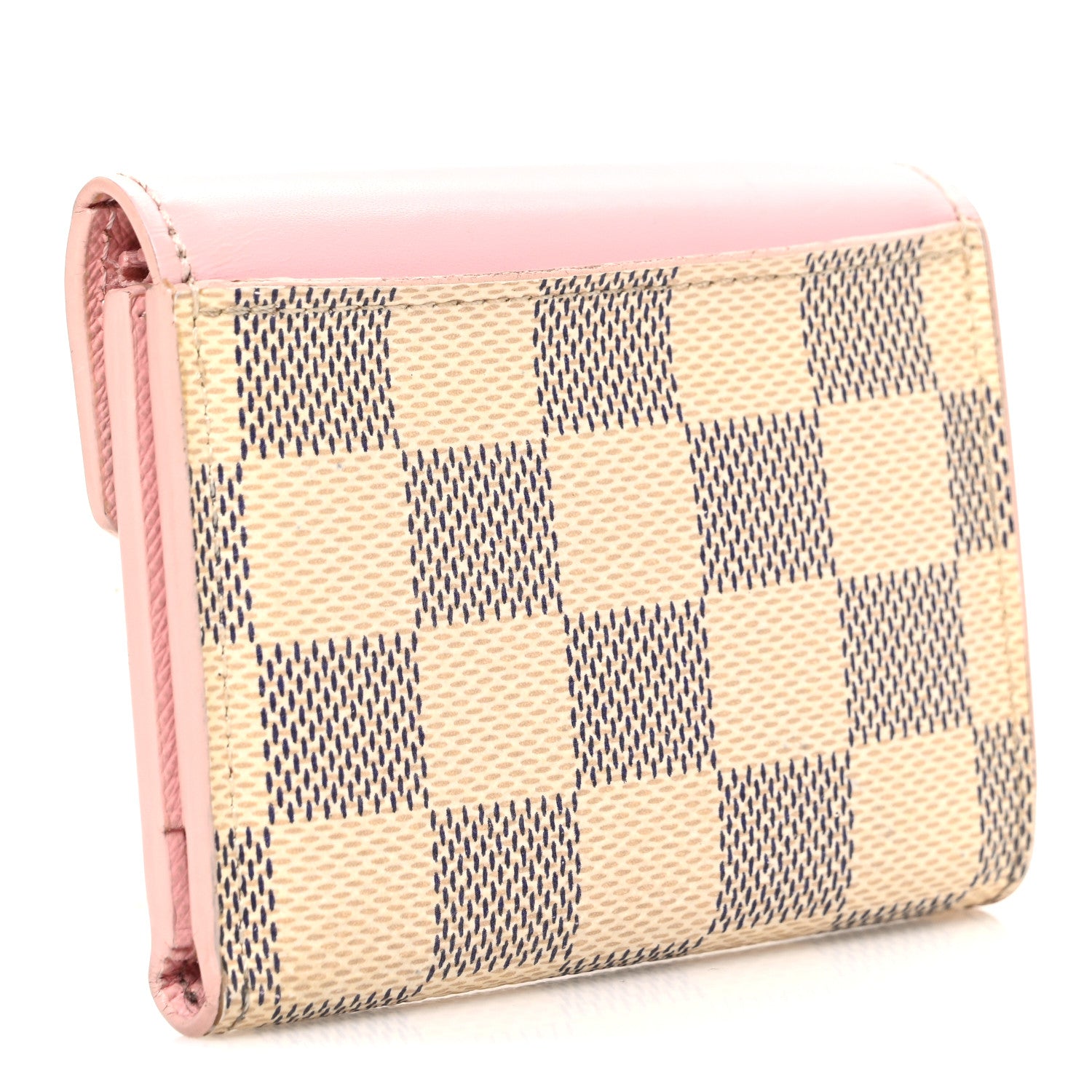 Louis Vuitton Damier Azur Zoe Wallet Rose Ballerine 1846363