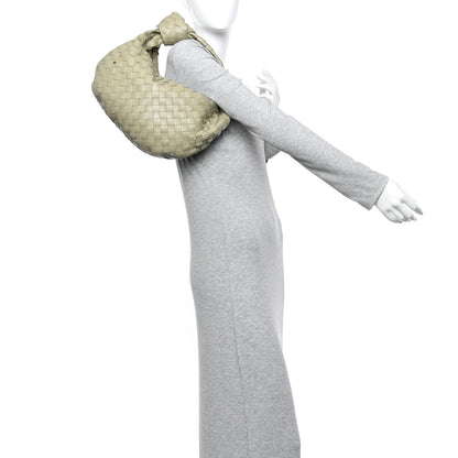Bottega Veneta Nappa Intrecciato Teen Jodie Hobo Travertine 2 of 13