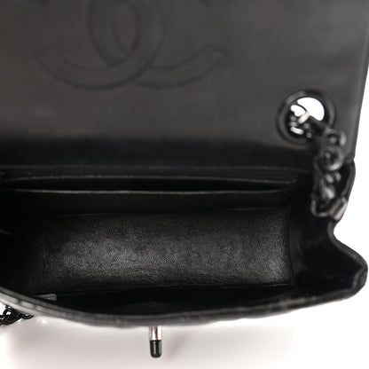 Chanel Patent Calfskin Quilted Mini Square Flap So Black 5 of 18