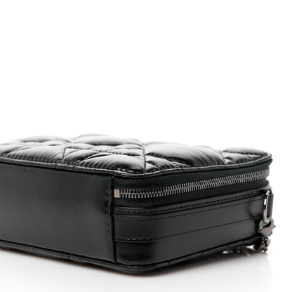 Christian Dior Calfskin Macrocannage Caro Box Bag Black 10 of 10