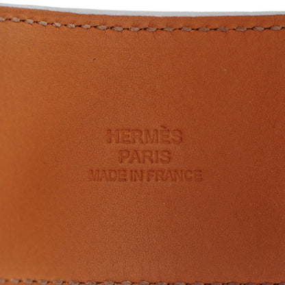 Hermes Epsom Collier de Chien CDC Bracelet S White 5 of 7