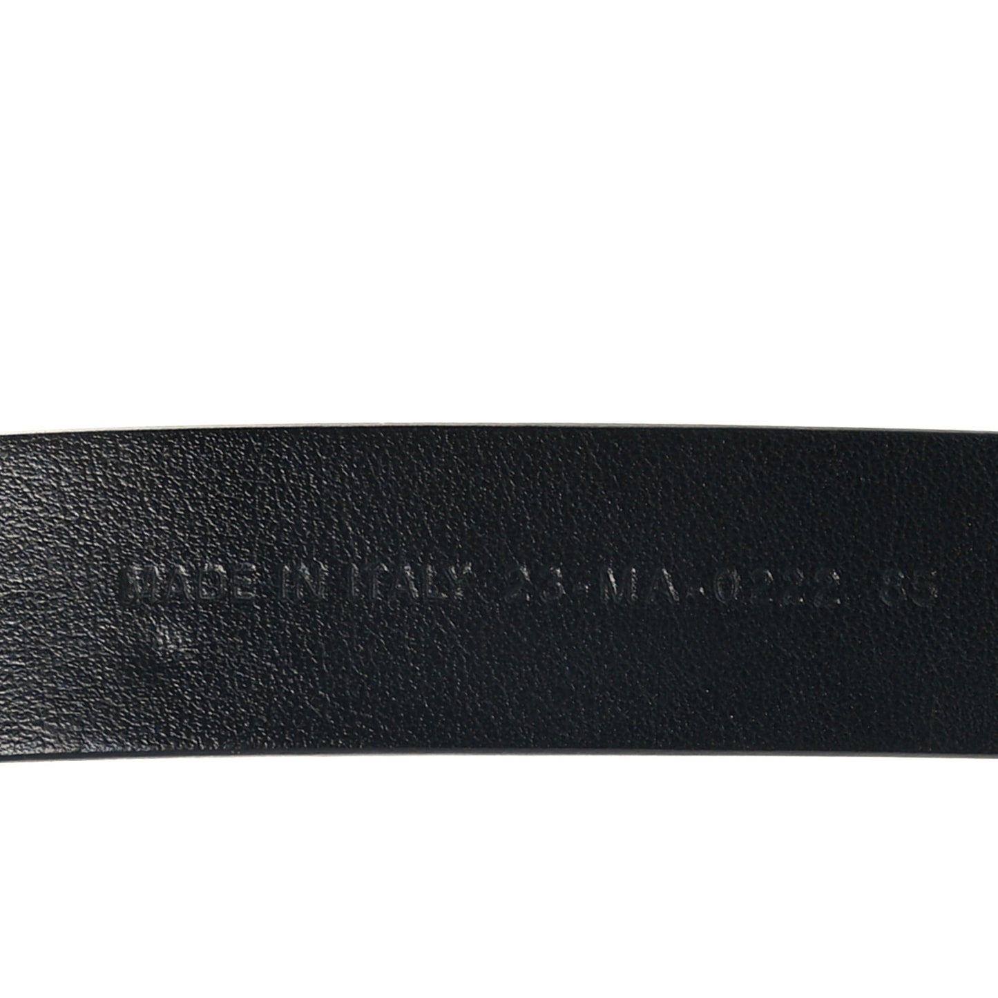 Calfskin 30 Montaigne Cut-Out CD Belt 85 34 Black