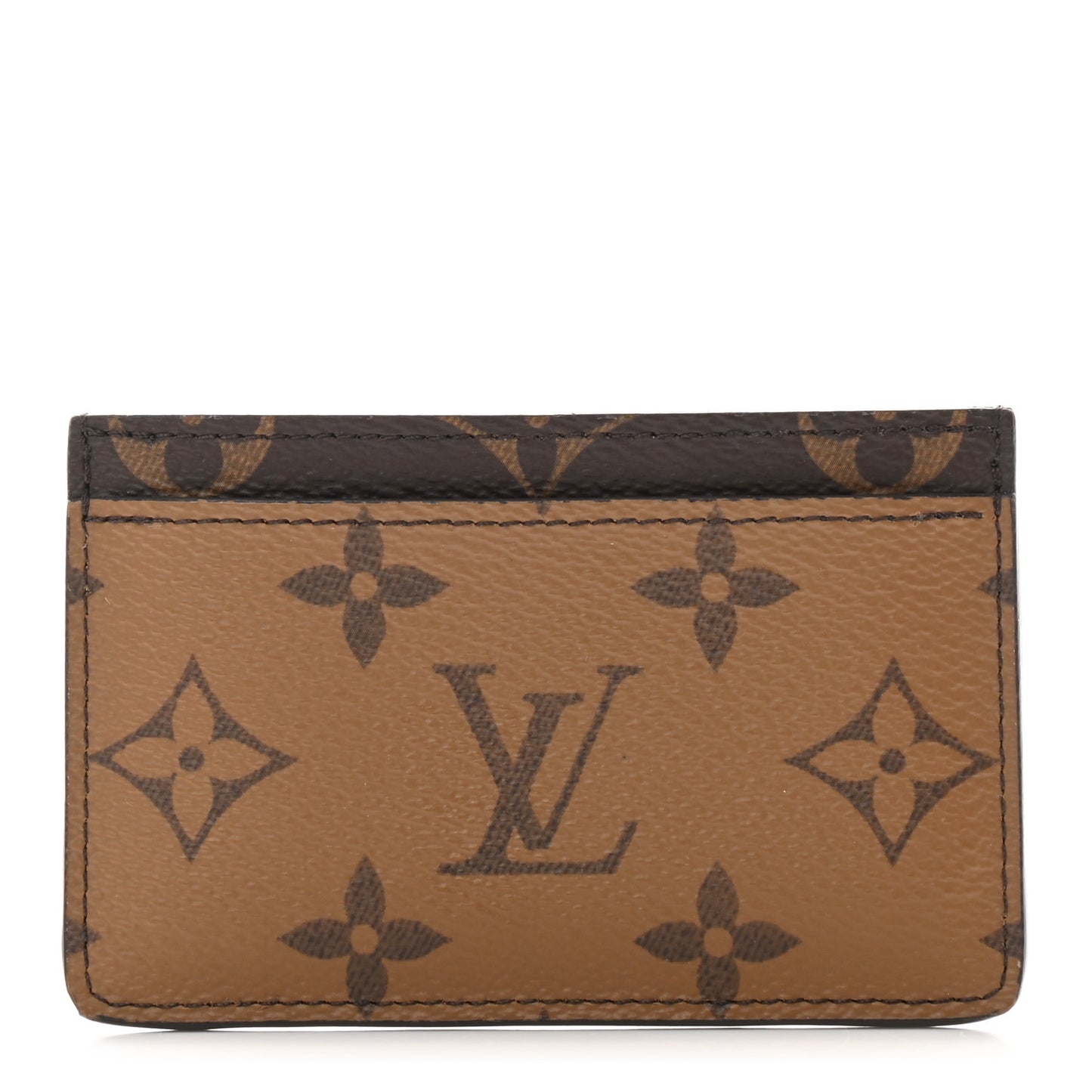 Reverse Monogram Card Holder