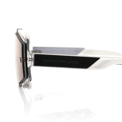 Christian Dior Acetate Diorxtrem MU Oblique Mask Sunglasses Crystal 5 of 7