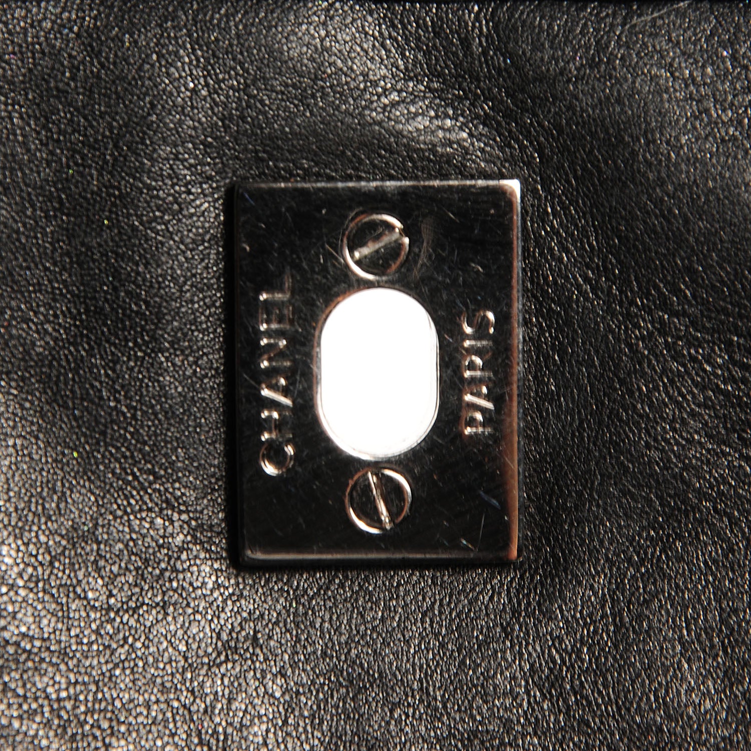 Chanel Calfskin Medium Natural Beauty Flap Black 6 of 8