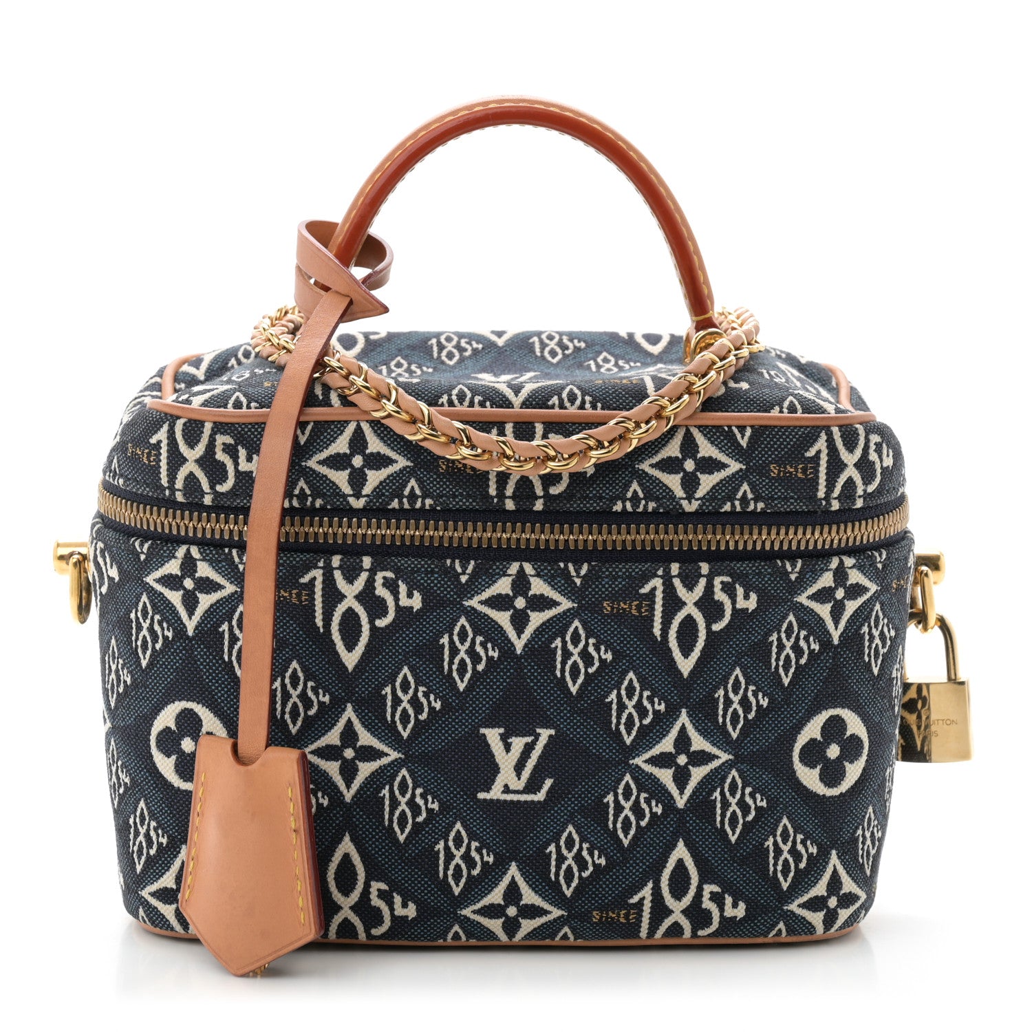 Louis Vuitton Jacquard Since 1854 Vanity PM Blue 1 of 9