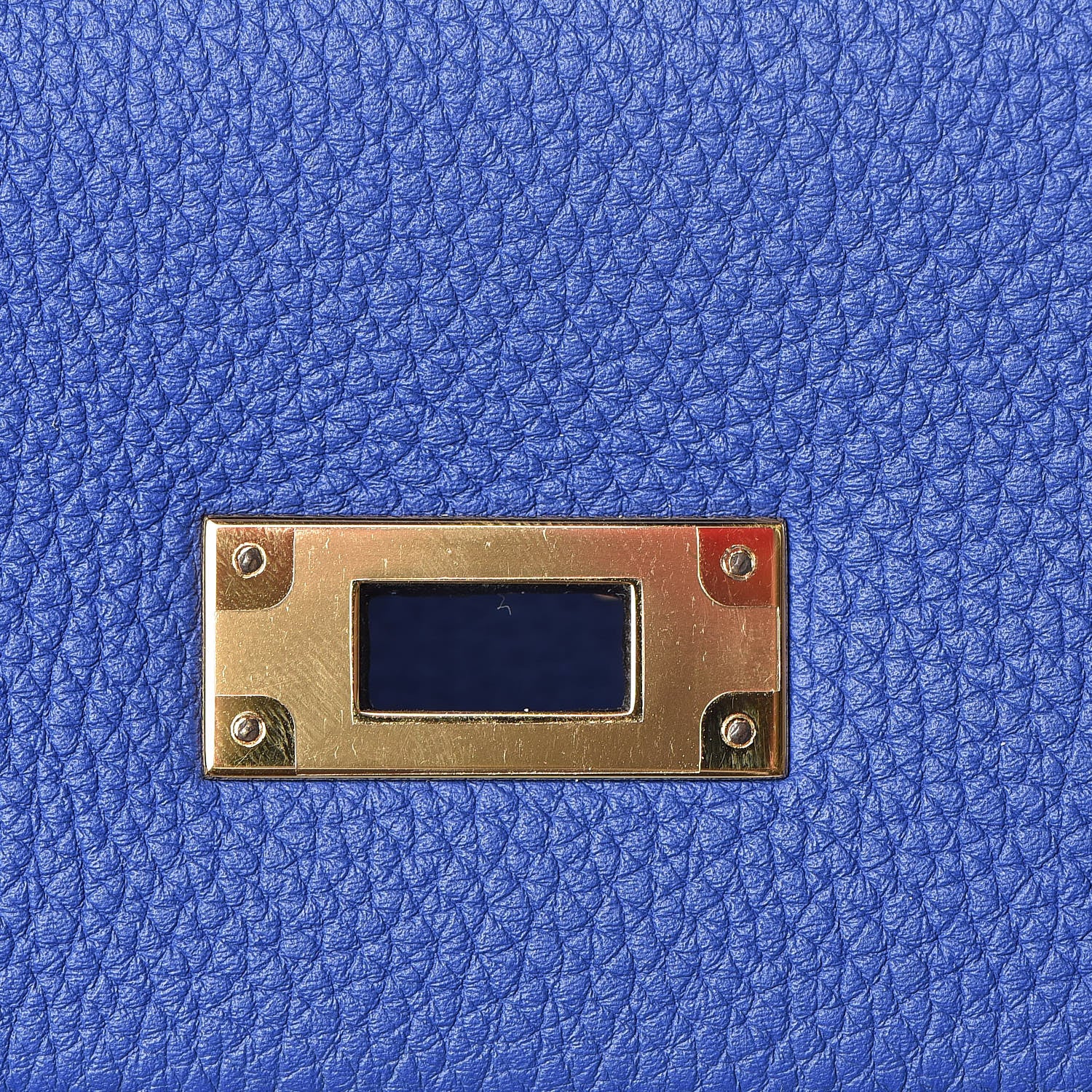 Hermes Togo Kelly Retourne 35 Bleu Electrique 16 of 37