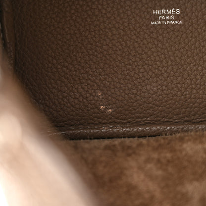 Hermes Taurillon Clemence Picotin Lock 18 PM Etoupe 10 of 13