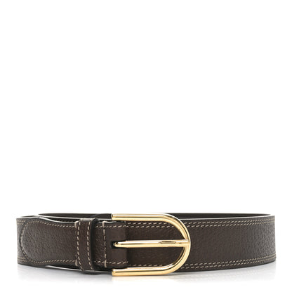 Gucci Dollar Pigprint 30mm Belt 90 36 New Acero 1 of 5