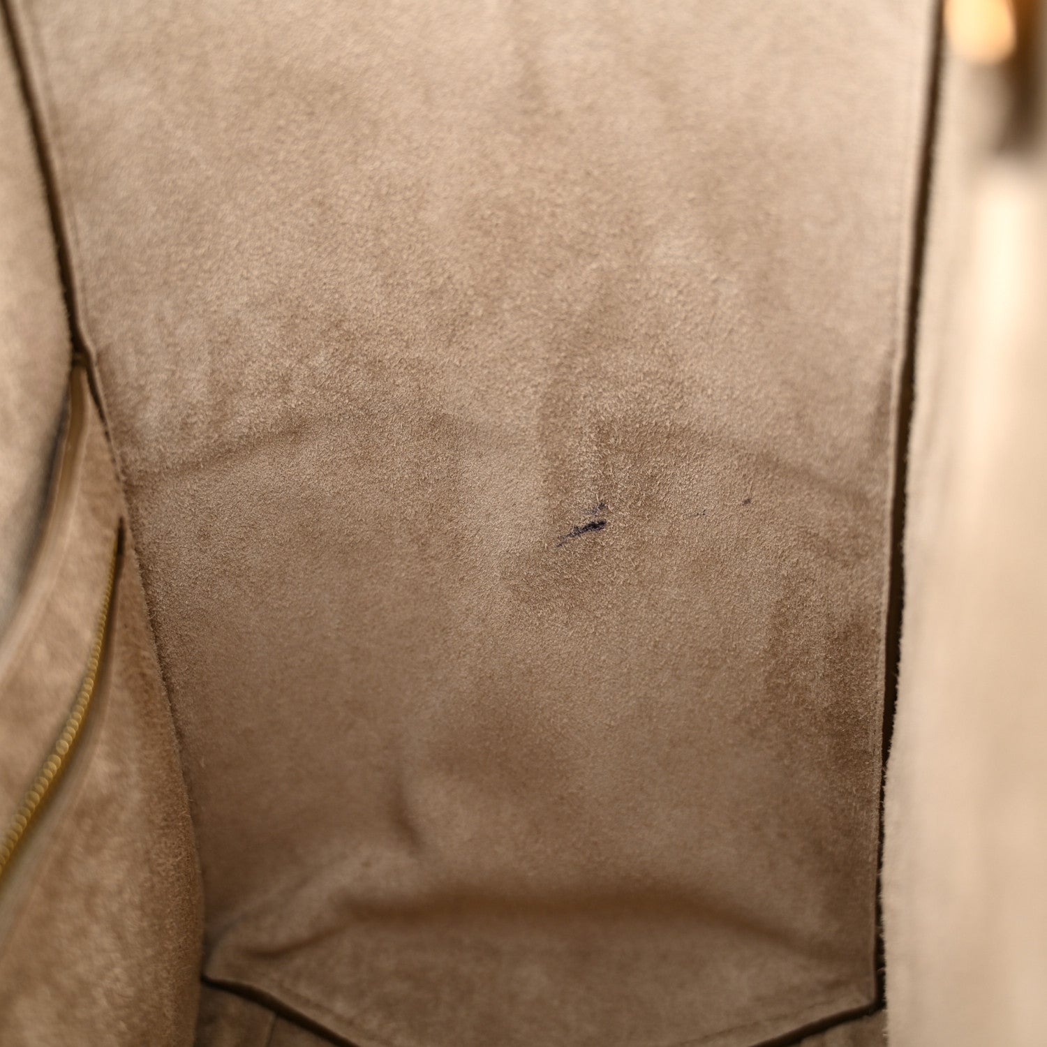 Celine Soft Grained Calfskin Sangle Bucket Bag Taupe 11 of 11