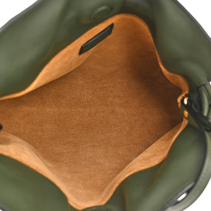 Loewe Calfskin Mini Flamenco Knot Clutch Vintage Khaki 5 of 10