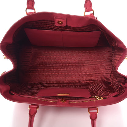 Prada Saffiano Lux Large Tote Peonia 5 of 8
