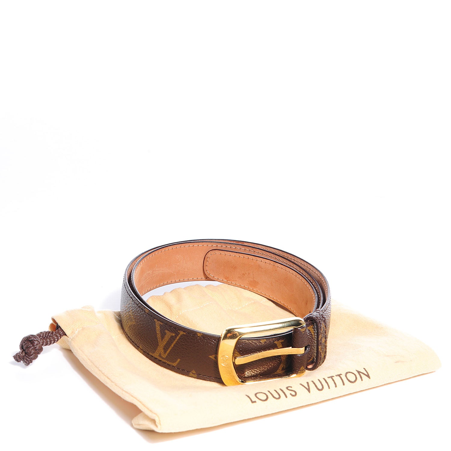 Louis Vuitton Monogram Ellipse Belt 85 34 3 of 6