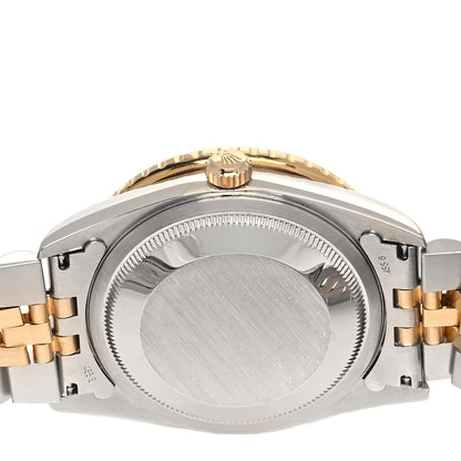 Rolex Stainless Steel 18K Yellow Gold 36mm Oyster Perpetual "Thunderbird" Datejust Watch Champagne 16263 4 of 4