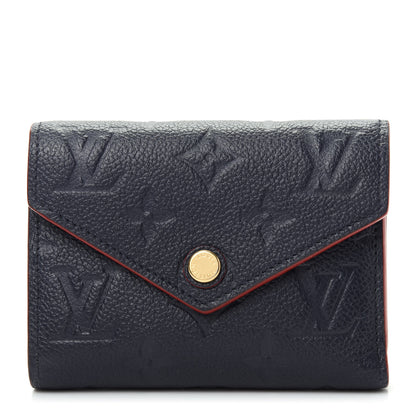 Louis Vuitton Empreinte Victorine Wallet Marine Rouge 1 of 9