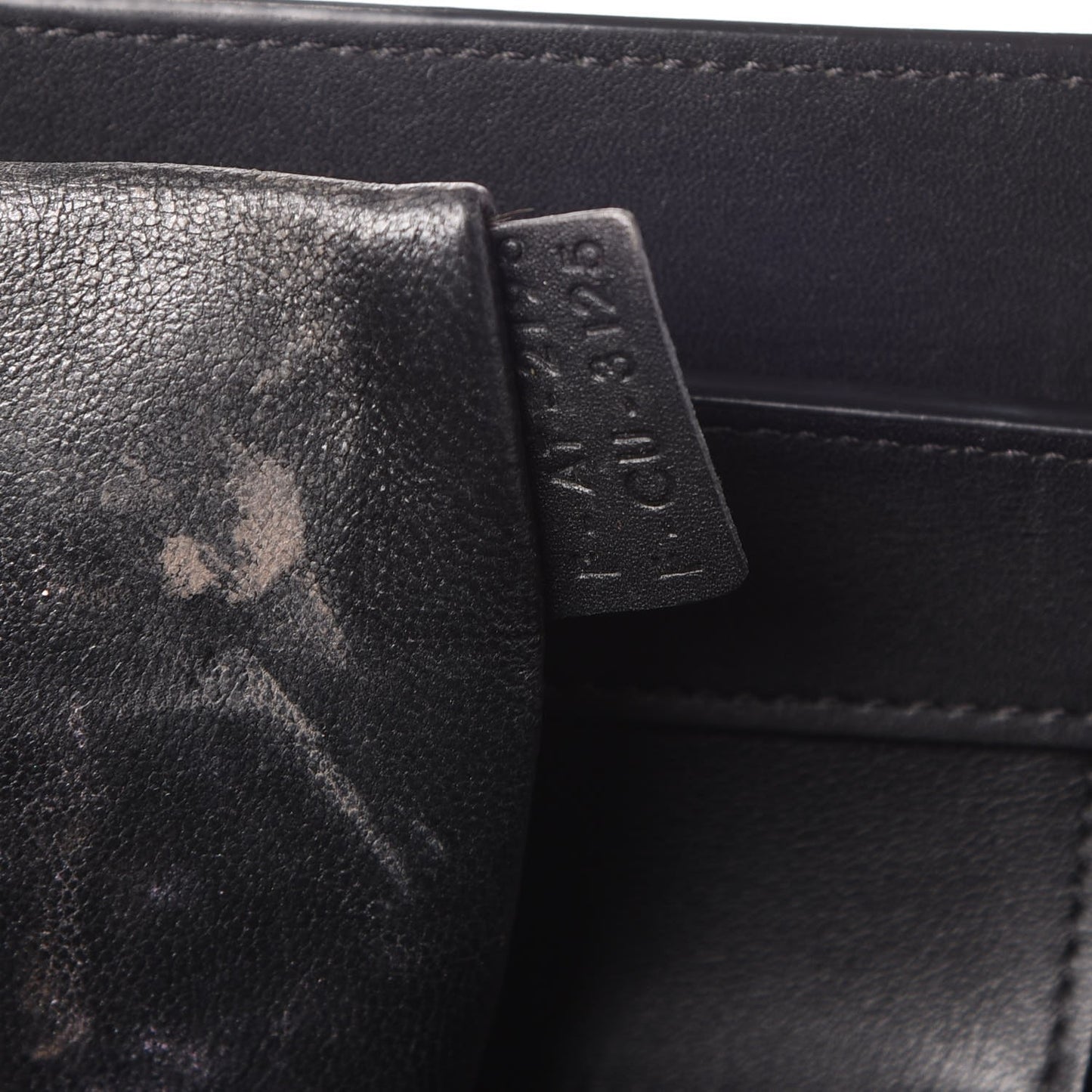 Smooth Calfskin Mini Luggage Black
