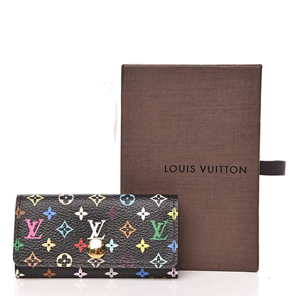 Louis Vuitton Monogram Multicolor Multicles 4 Key Holder Black Grenade 8 of 8