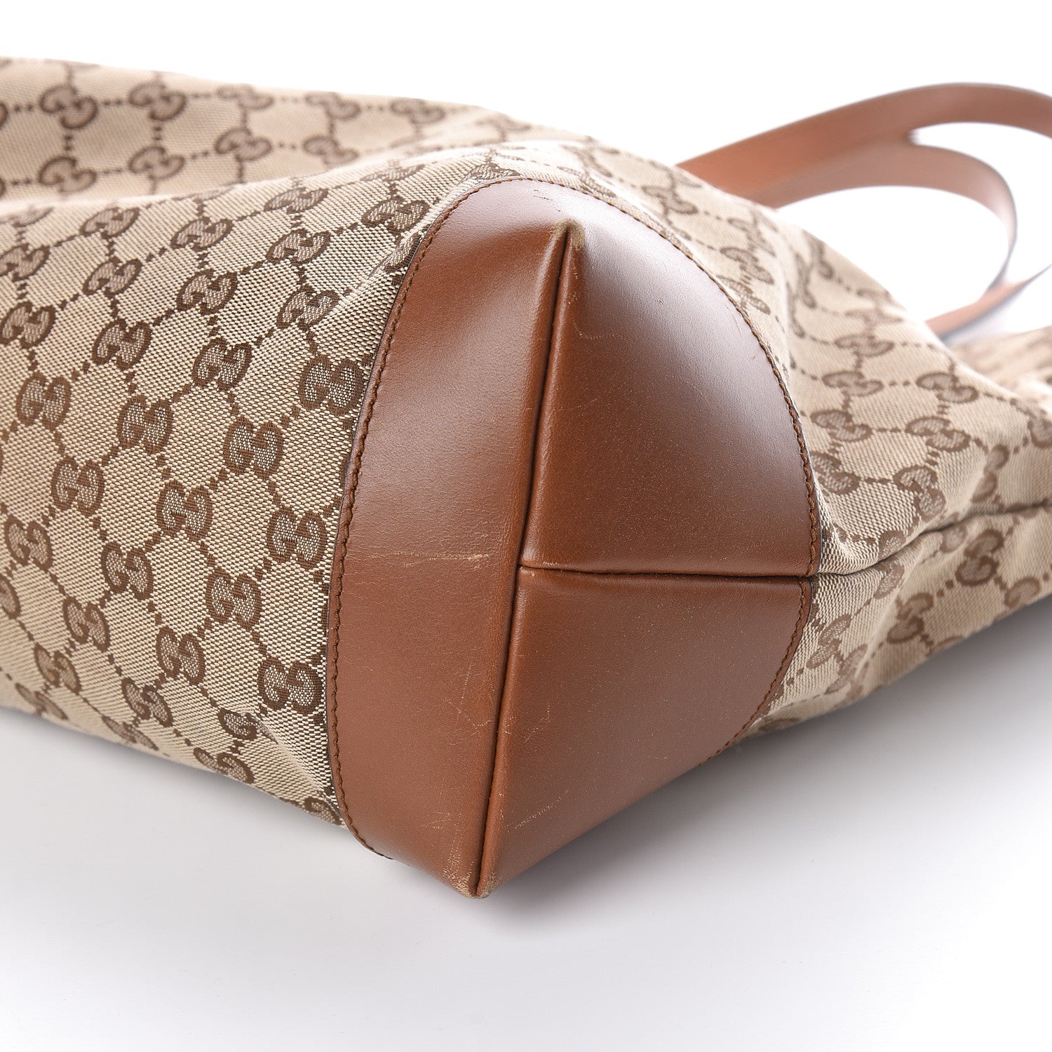 Gucci Monogram Large Original Tote Tan 11 of 11