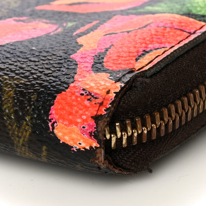 Louis Vuitton Monogram Roses Zippy Wallet 9 of 15