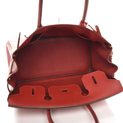 Hermes Epsom Birkin 30 Rouge Garance 5 of 38